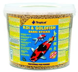 TROPICAL POND Koi-Goldfish Basic sticks 5L/450g