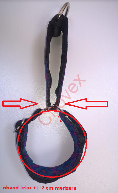 obojok pre chrty 2.5cm / 20-32cm martingal