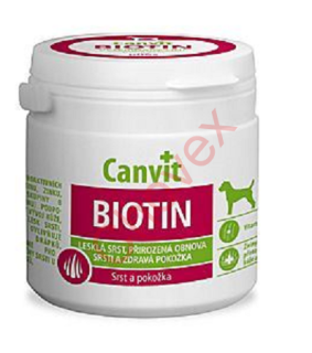 Canvit Biotin pre psy 100 tbl. 100 g 