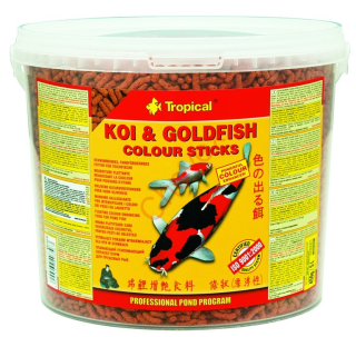 TROPICAL POND Koi-goldfish Colour sticks 5L/450g