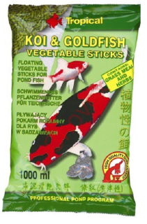 TROPICAL POND Koi-GoldfishVegetable sticks 1l/90g