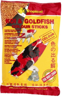 TROPICAL POND Koi-goldfish Colour sticks 1L/90g